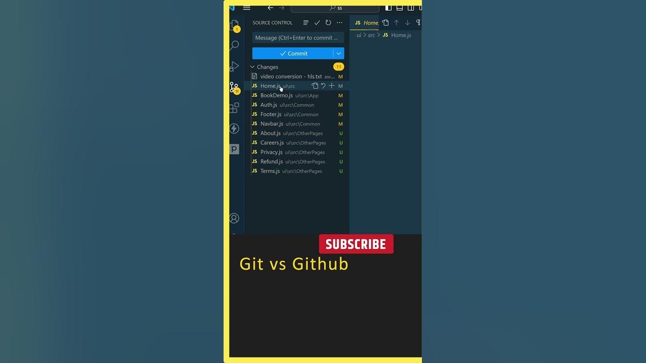 Git vs GitHub (Difference between Git & GitHub) Git Tutorial, What Is ...