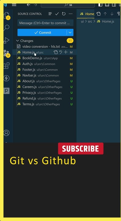 Git vs GitHub (Difference between Git & GitHub) Git Tutorial, What Is ...
