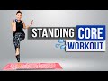 Standing dumbbell core workout for women  beginner abs