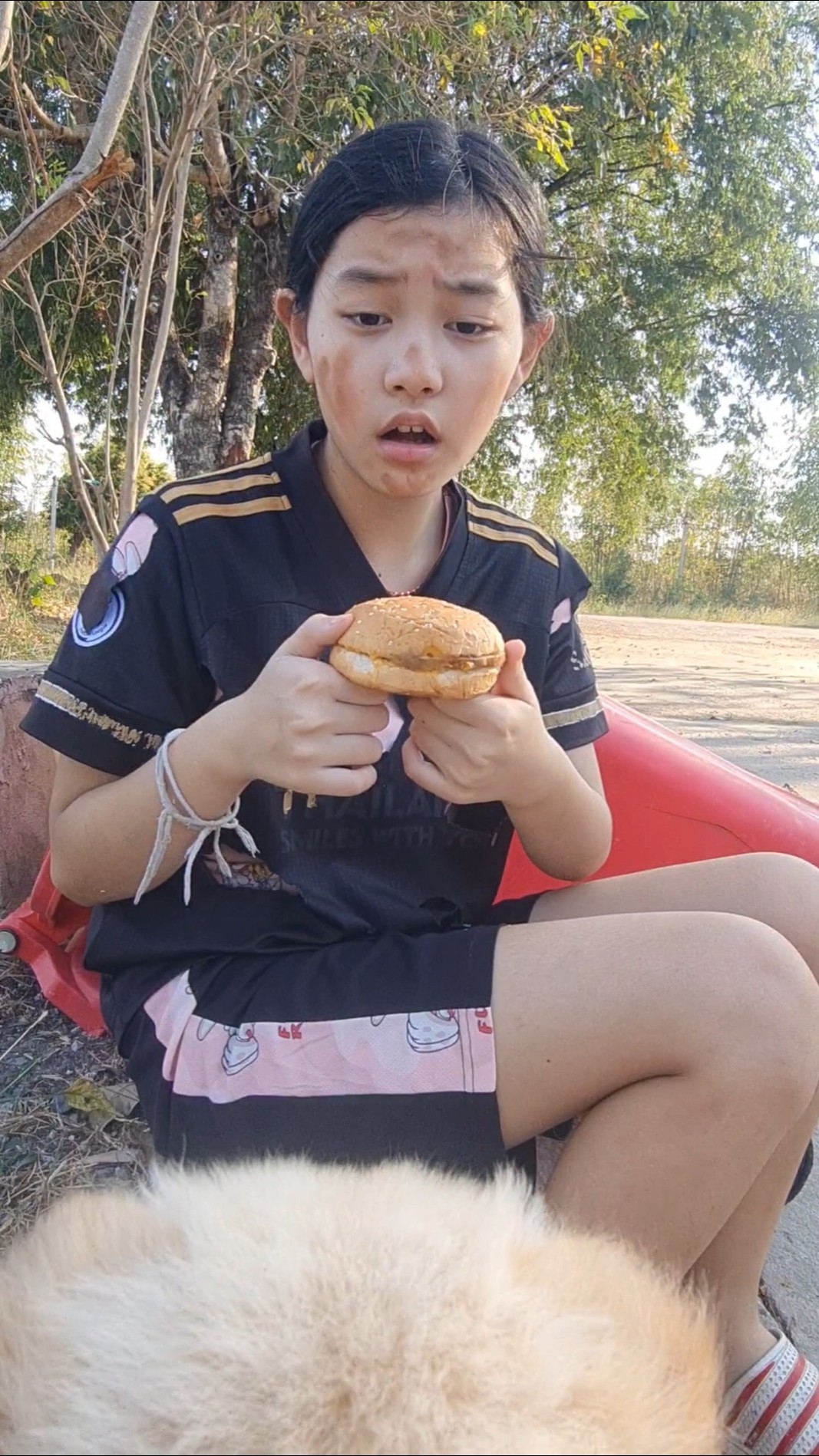 Me and My Hamburger ‼️❤️? | JJaiPan #Shorts