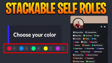 Stackable Self Assignable Roles With YAGPDB Bot