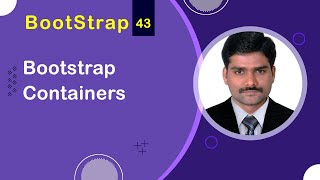 Bootstrap Containers | Bootstrap Grid System | Bootstrap 5 Tutorial 43 🚀