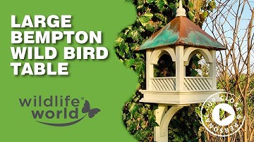 LARGE BEMPTON BIRD TABLE VIDEO