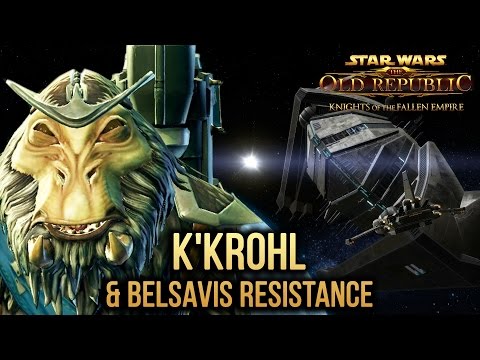 SWTOR Knights of The Fallen Empire - K'krohl & Belsavis Resistance