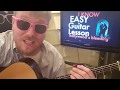 Post Malone - I Know // easy guitar tutorial beginner lesson tabs easy chords strumming