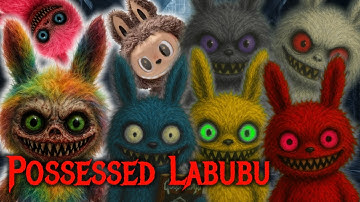 Demon Labubu Dolls Possessed Demonic Nightmares Unleashed!