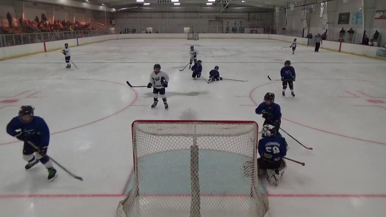 2017 02 25 QuadCity Ice Eagles Hockey Squirt Tournament Semi Final