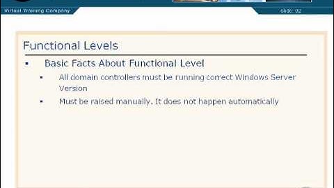 02 08. Functional Levels