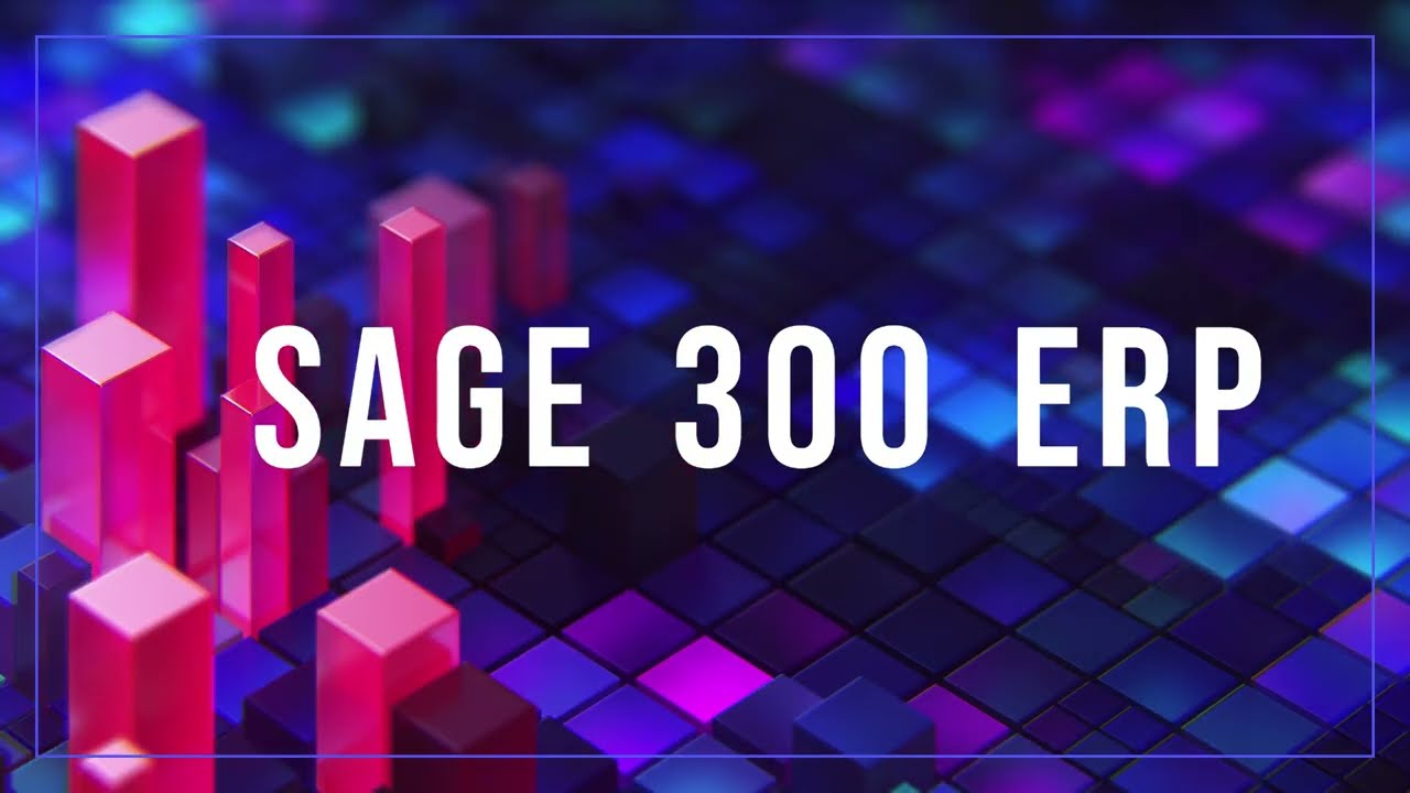 Sage 300 ERP - Login Screen