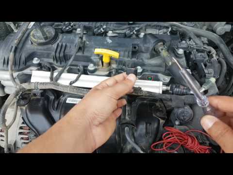 فحص تغذية بخاخات او رشاشات الوقود لمحرك السيارة. Ho to check tha the fuel injector feed voltage