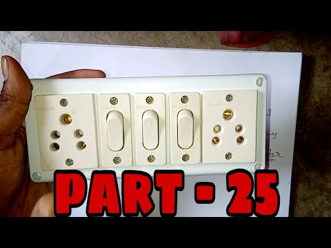 3 switch 2 socket board wiring connection and daigram ||Sinha Electricals|| Sinha Electricals