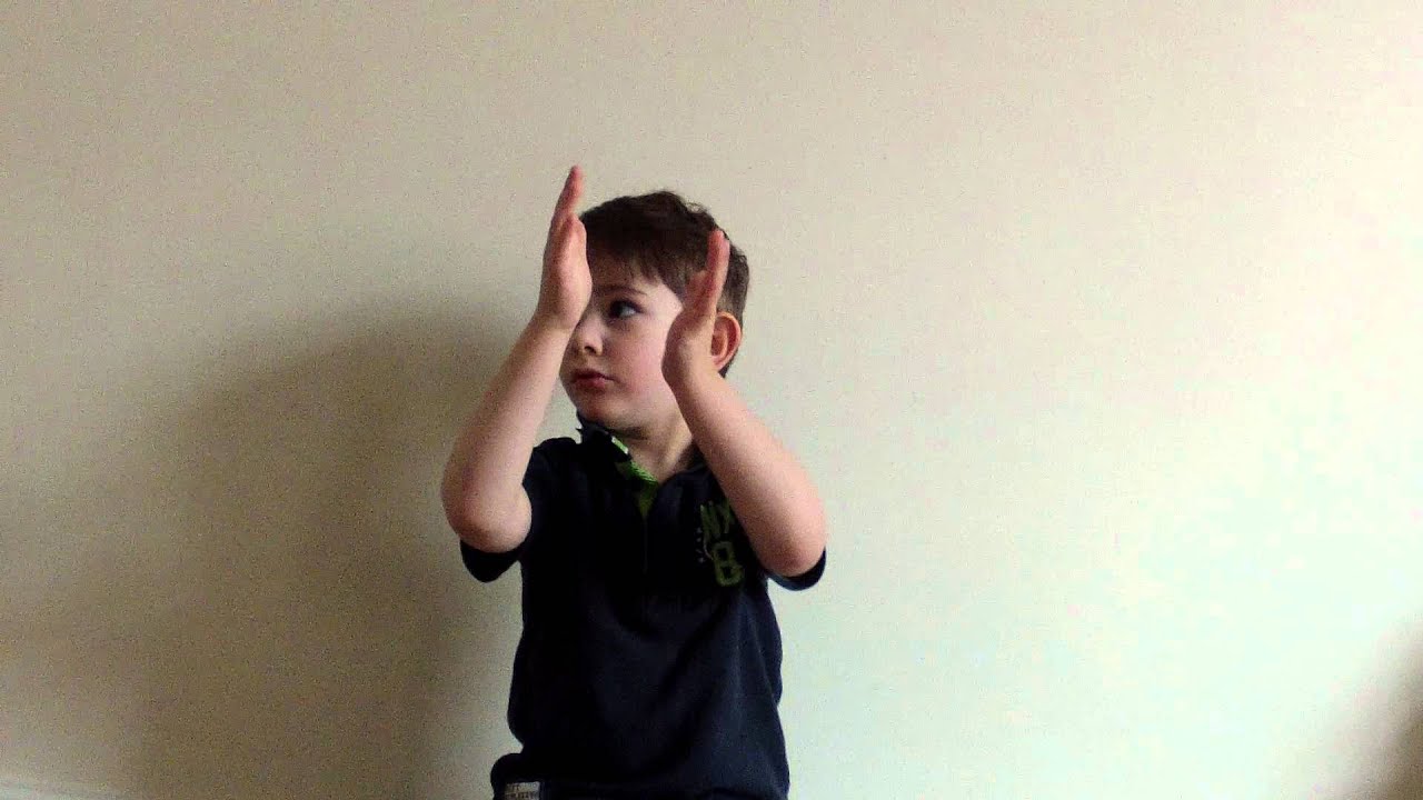 Danny Hughes 3 years 4 months 5 little peas in a pea pod pressed