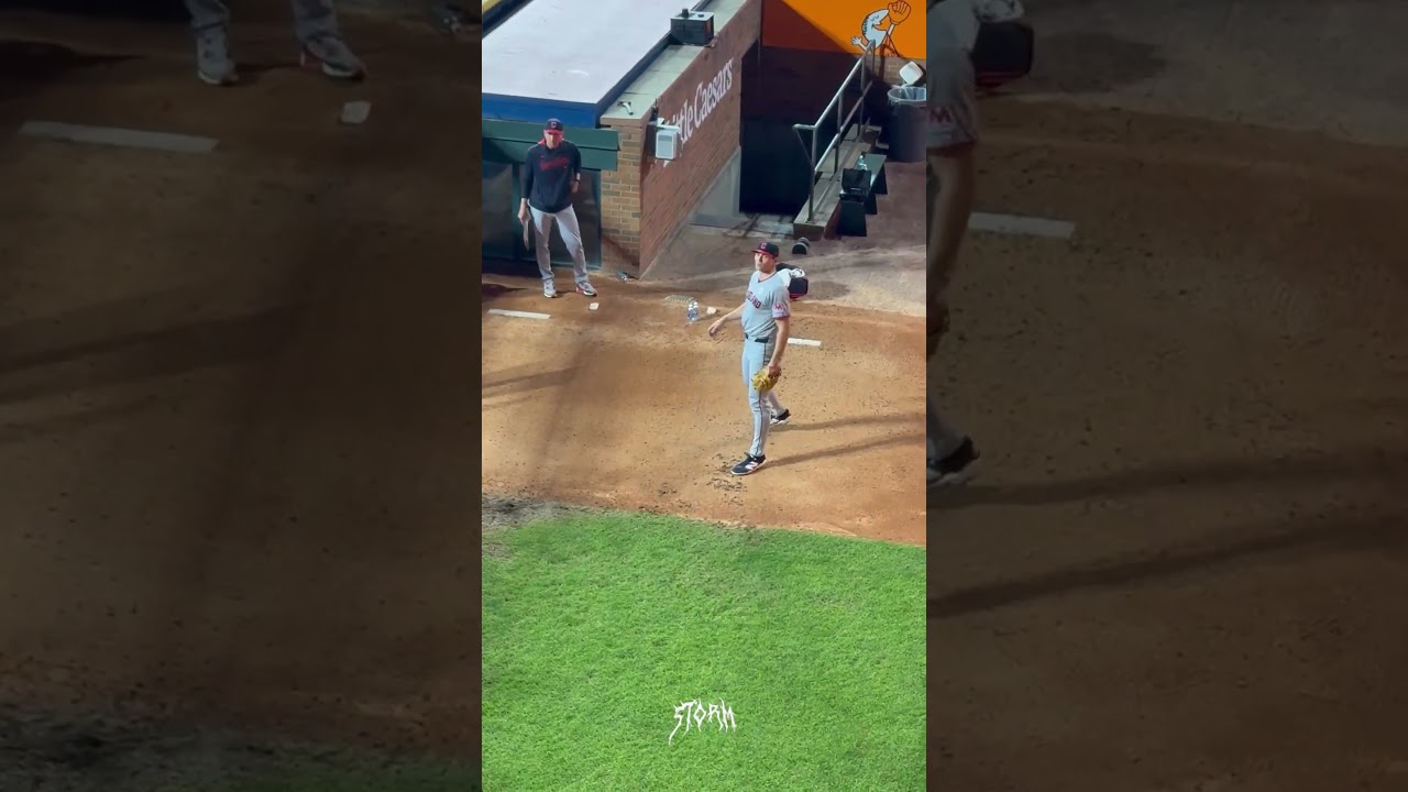 Detroit Tigers vs Cleveland Guardians Bullpen  with Storm Painter Production 