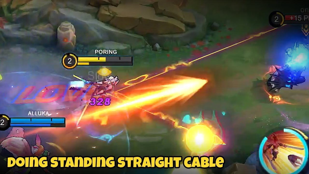 STANDING STRAIGHT CABLE MAKES FANNY GET THE EARLY GAME |MOBILELEGENDS ...