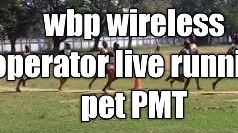 wireless operator live running wireless operator PET PMT live
