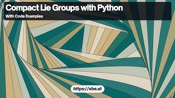 Compact Lie Groups with Python