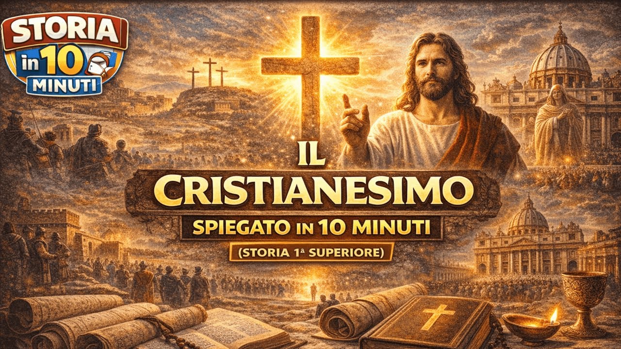 Il Cristianesimo spiegato in 10 minuti  – Dalle origini alla diffusione nel mondo