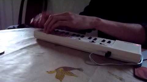Casio PT-1 One Key Play silly little fast tune