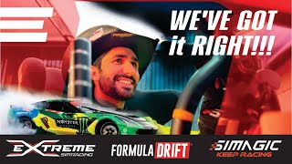 Barion's FORMULA DRIFT Success with Extreme Sim Racing & Simagic Racing SimulatorsTech! (DUBBED)