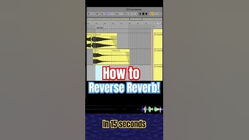 The Fastest Way to Make Reverse Reverb (15 Seconds) | Ableton Stock Plugins [How to Make]