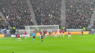 Scotland's 2nd Goal(Own Goal) - Scotland 3 v 3 Norway, Hampden Park, Glasgow - Football - 19/11/2023