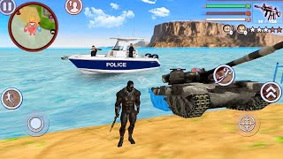 Wakanda Rope Hero: Vice Town Crime Simulator #5 - Android Gameplay screenshot 2