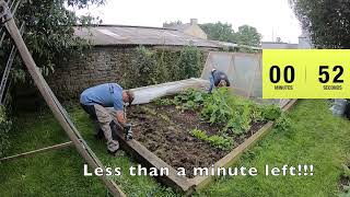 We built a polytunnel in under 2 minutes/ not clickbait