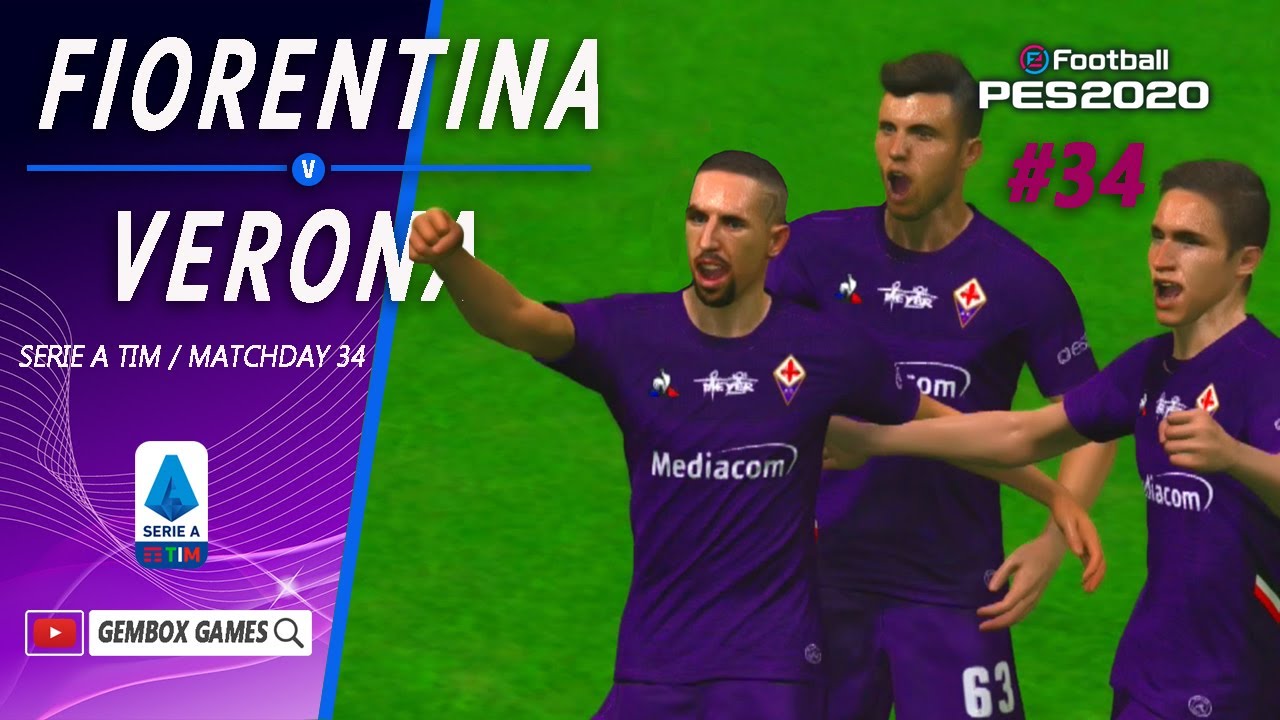 Serie A TIM Matchday 34 FIORENTINA v VERONA MASTER LEAGUE PES 2018