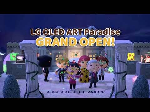 [LG OLED @ Animal Crossing] OLED ART World