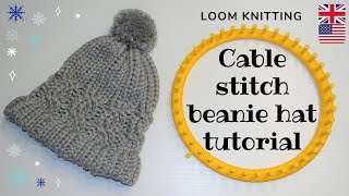 E-we's Cable Beanie Video – LOOM KNIT