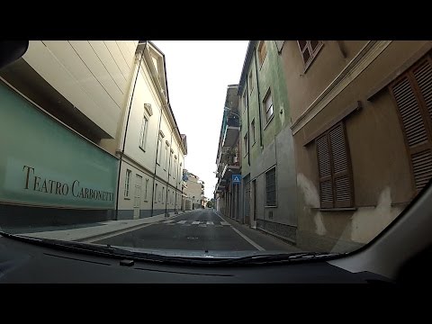 Broni, Province of Pavia, Lombardy (Lombardia), Italy (Italia) – onboard camera