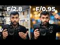 I Tried a f/0.95 Lens on the BMPCC 4K… WOW