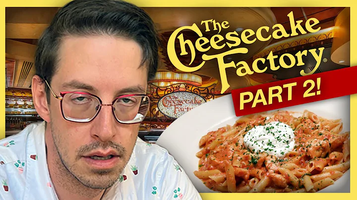 Keith Eats Everything At Cheesecake Factory - Part 2