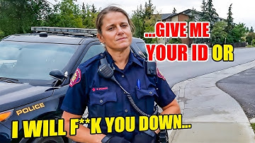 No Crime No ID Tyrant Cop Owned And Dismissed PART-4 | First Amendment Audit Fail #idrefusal