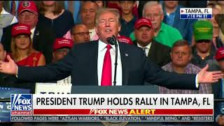 President Trump Hammers Democrat Sen. Bill Nelson in Florida