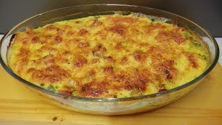 видео Как сделать запеканку из макарон с яйцом, курицей и сыром пошаговый рецепт с фото