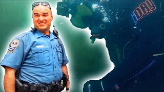 Most Unexpected Scuba Diving Find Ever!! (Even The Police Were Shocked)