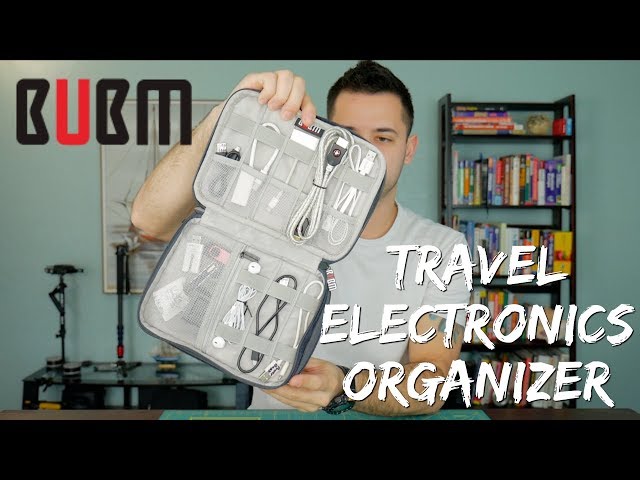 BUBM Travel Electronics Organizer 