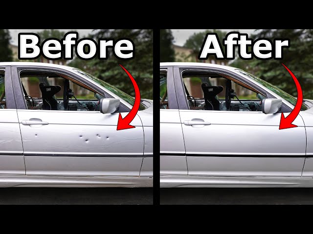 How to Pull a Dent Out of a Car Fender: Quick & Easy Fixes - In The Garage  with