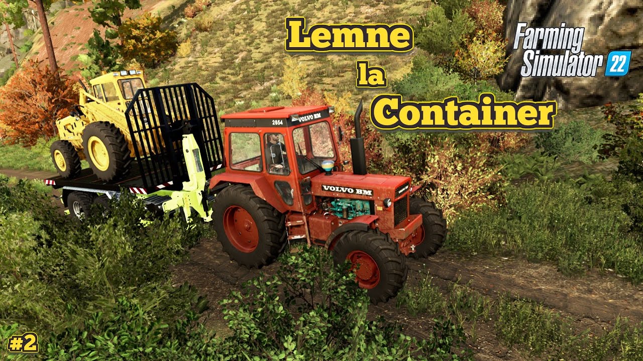 Cumparam fabrica de Hartie si vindem lemne la Container!!! Fs22 Silverrrun Forest Ep.2