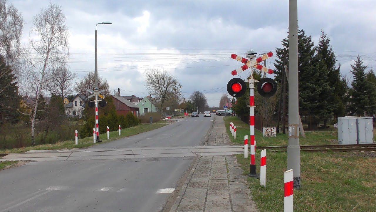[4K] SSP Skępe ul. Sierpecka | Polish railroad crossing
