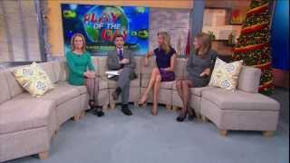 Amy Robach & Ginger Zee  stiletto high heels close ups  Good Morning America