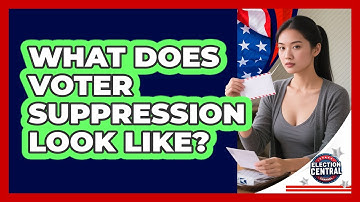 What Does Voter Suppression Look Like?