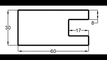 Practice: 1 Drawing using the Relative Cartesian and the Polar Coordinate System in AutoCAD