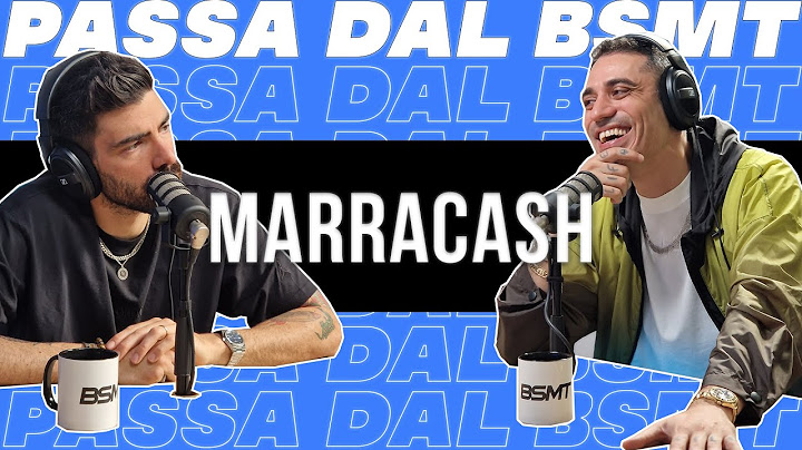 IL KING DEL RAP! 👑 MARRACASH passa dal BSMT!