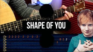 Ed Sheeran - Shape of You Guitar Tutorial | TABS   ACORDES | Guitarra Christianvib