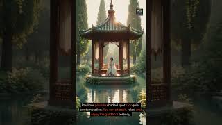 Persian Garden Design Explained: Chahar Bagh, Water, Cypresses &amp; More@GlobalGroovesGrams #shorts