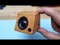 Amazing Mini Subwoofer with Bluetooth DIY