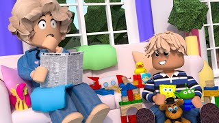 CRAZY Grandma BABYSITS Toddler! **CHAOTIC!** | Roblox Bloxburg Family Roleplay