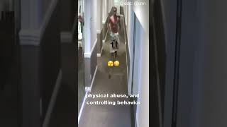 CNN shows Diddy Beating Cassie up in hallway. For full fight go to #cnn #rap #diddy